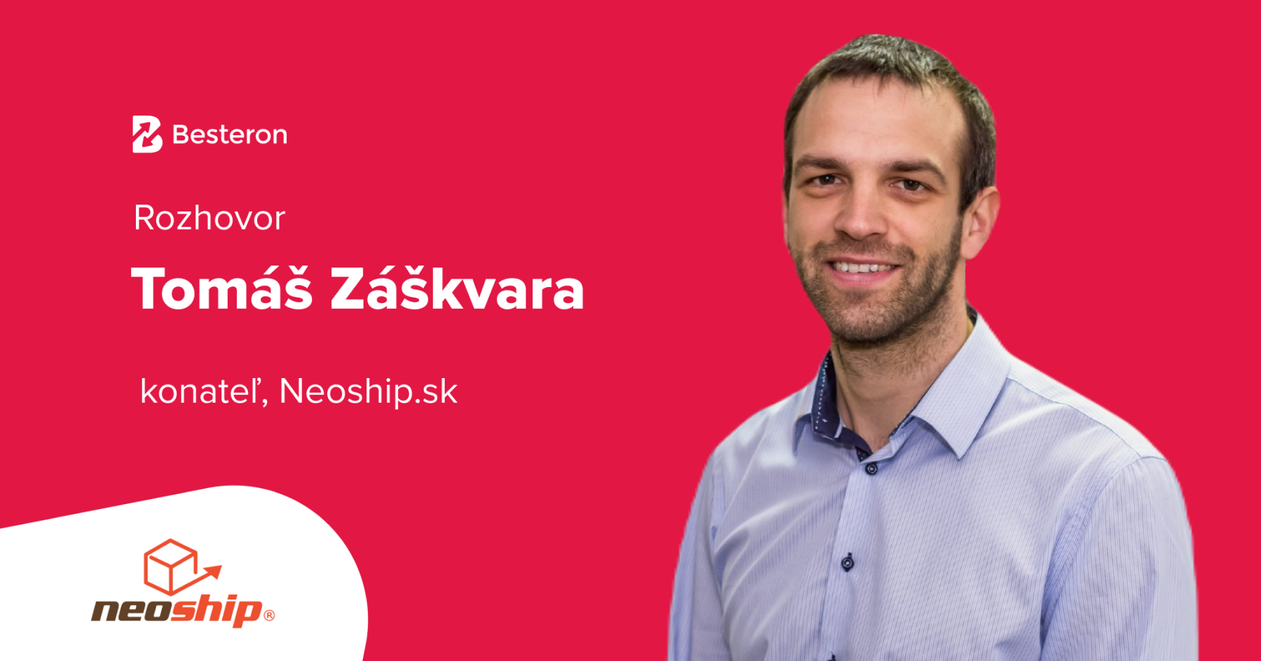 Tomáš Záškvara, Neoship: Motivuje ma, že naše riešenie pomáha eshopom