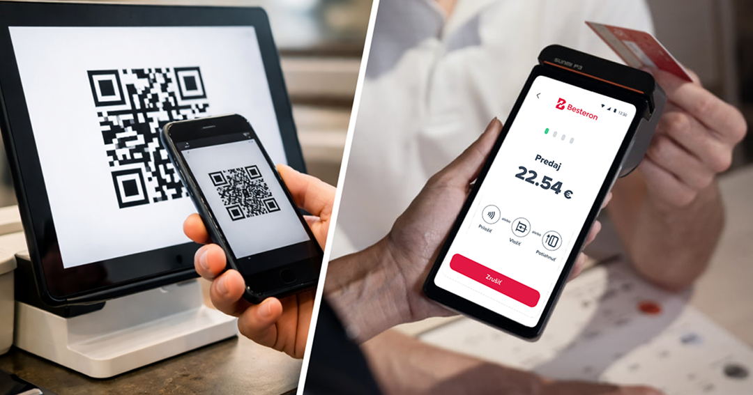 Platba kartou cez terminál vs. QR platba: aký je v tom rozdiel?